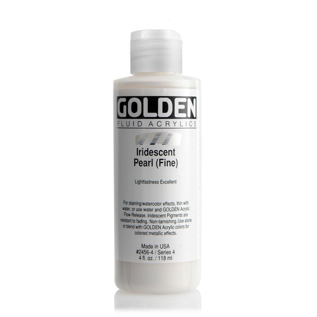 Golden Fluid Iridescent and Interference Colours