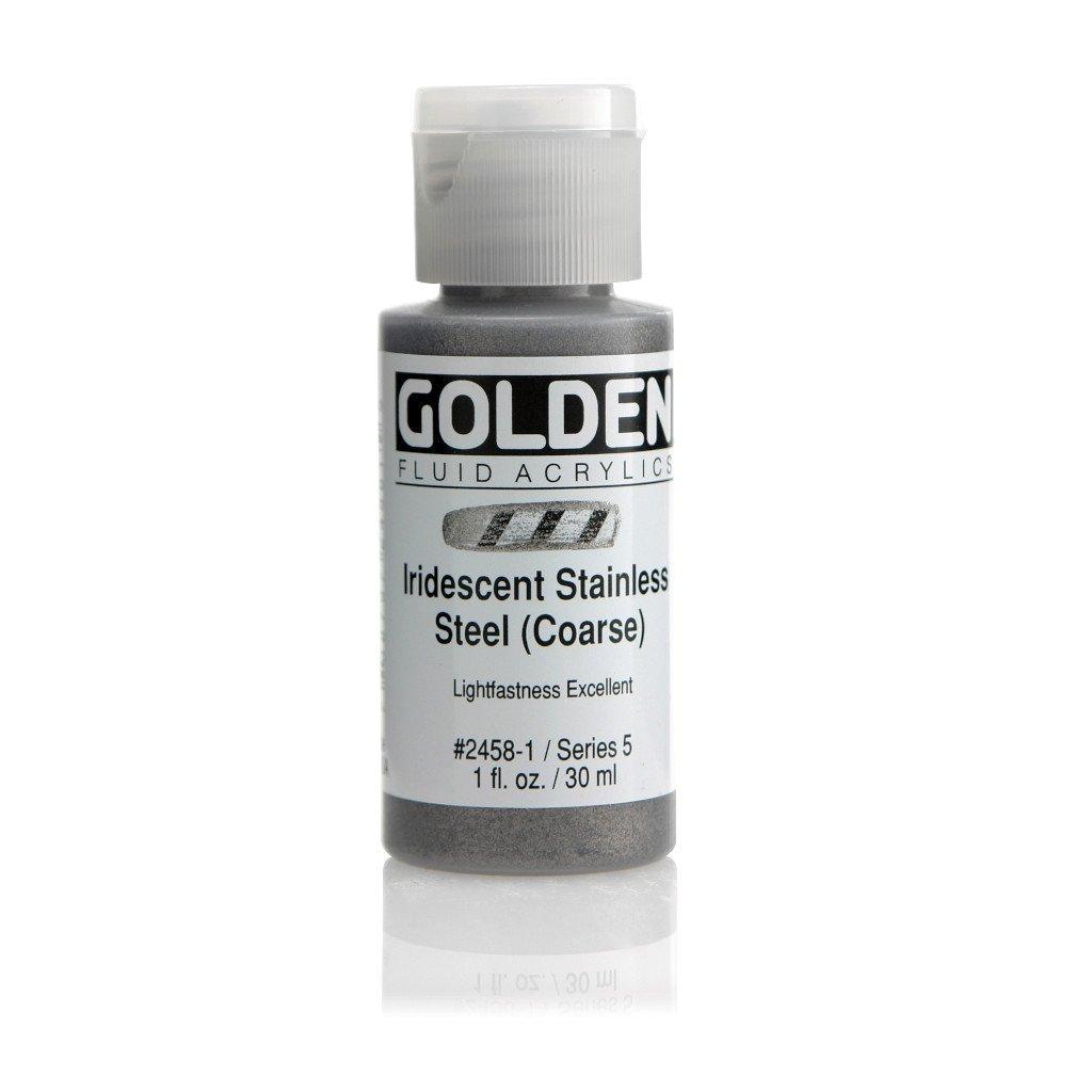 Golden Fluid Iridescent and Interference Colours