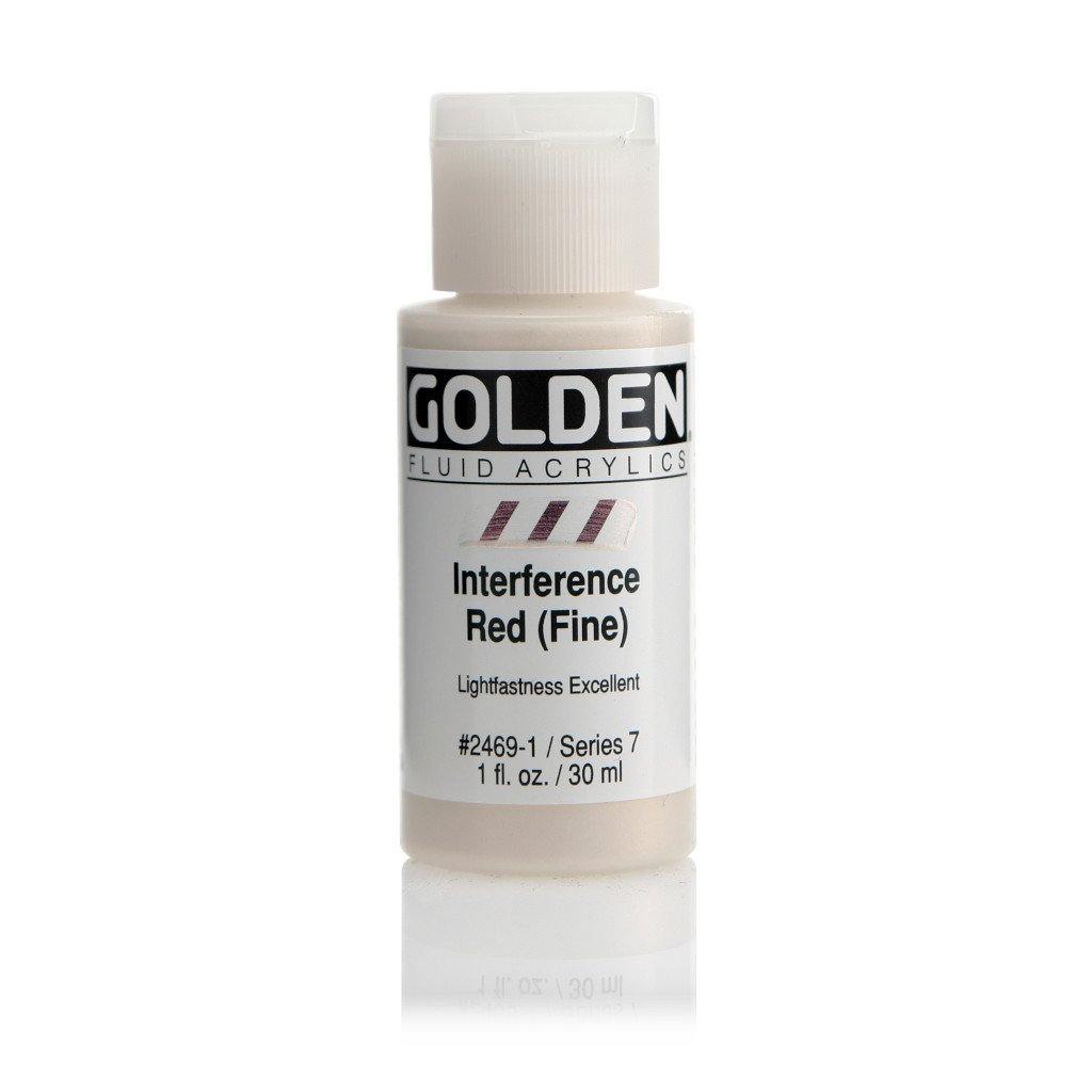 Golden Fluid Iridescent and Interference Colours