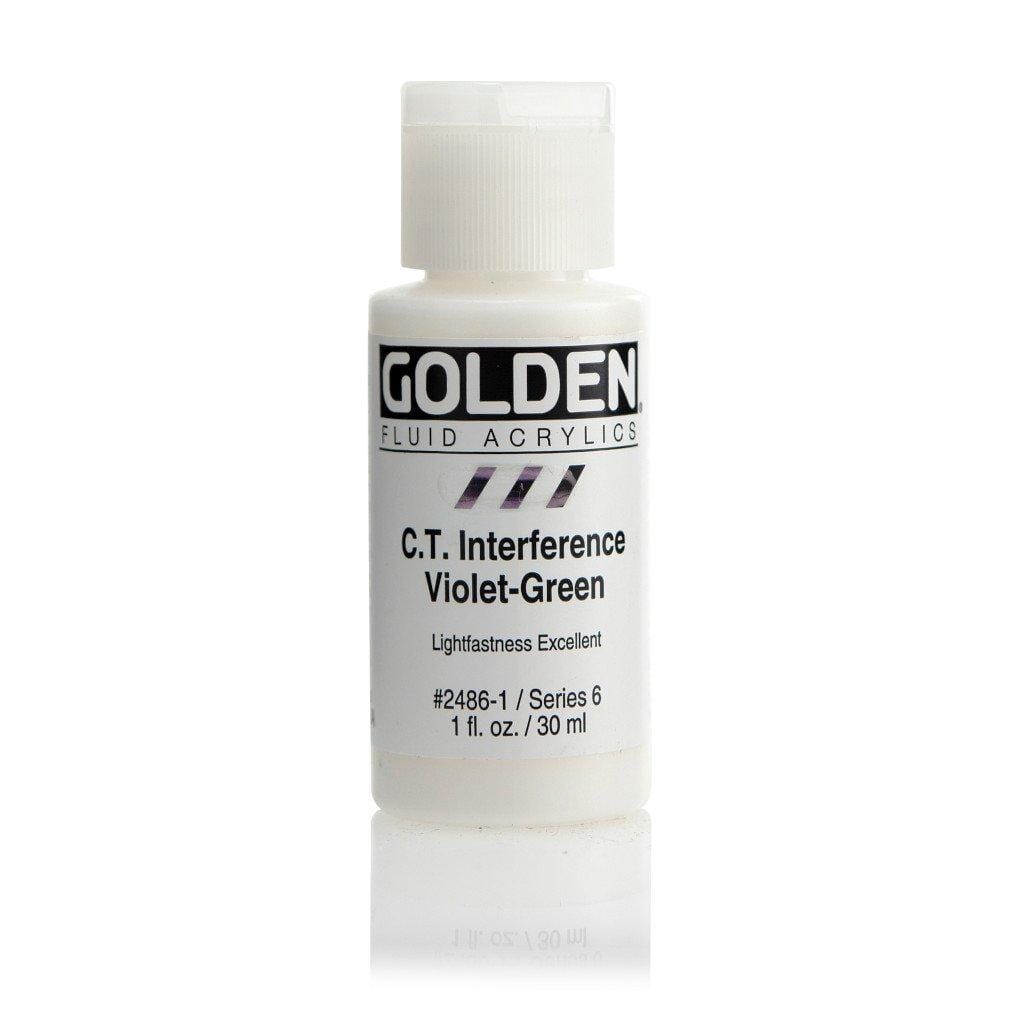 Golden Fluid Iridescent and Interference Colours