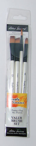Brush Set 4pc Workhorse