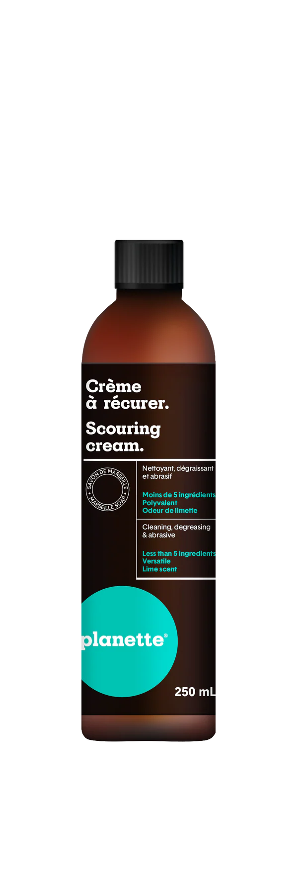 Planette Scouring Cream 250ml – Marseille soap with sodium bicarbonate and pumice stone