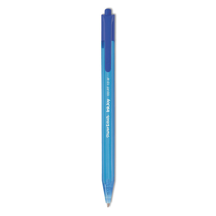Paper Mate InkJoy 100 RT Retractable Pen - Medium Blue 1951253