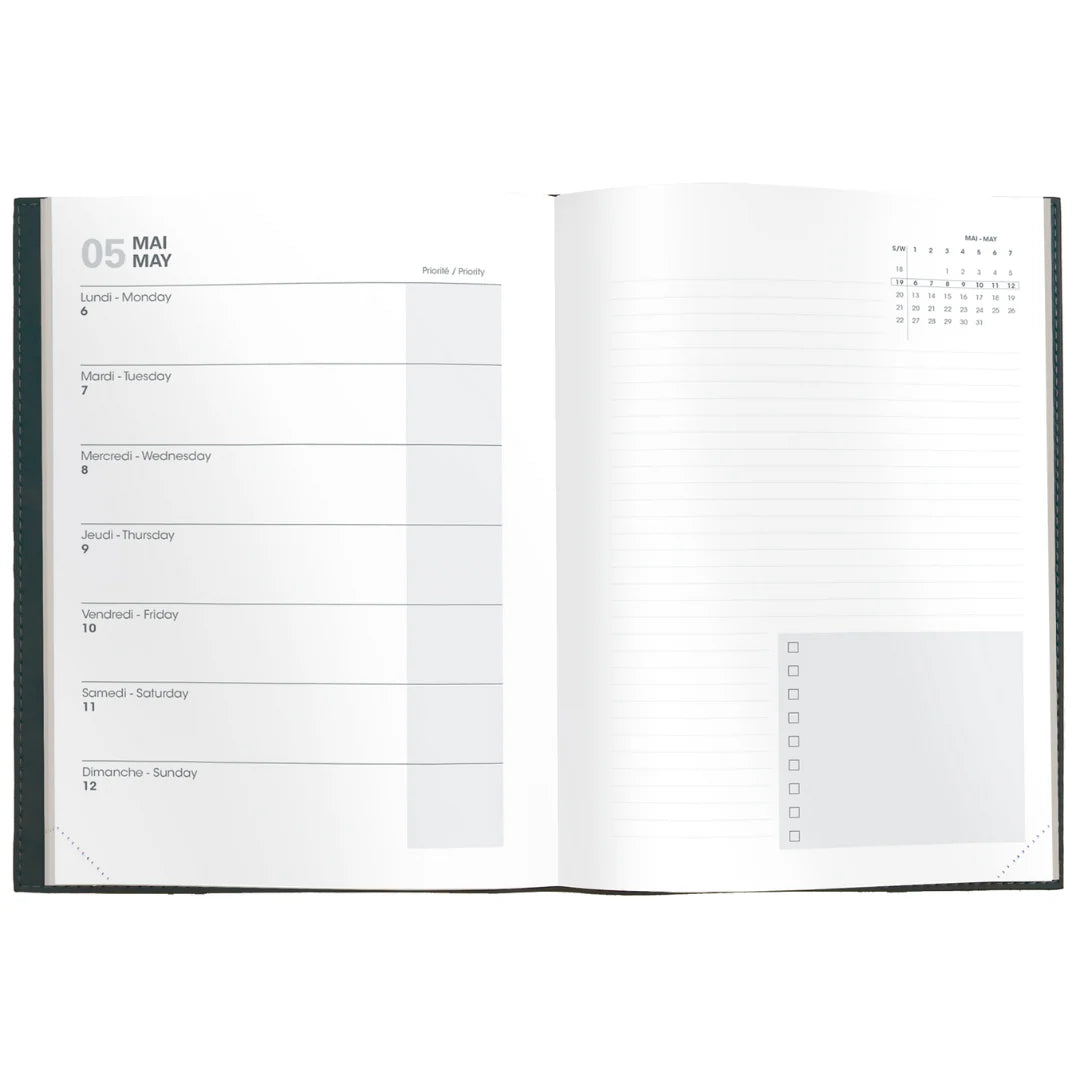 Planner Academic 16 Months 6x8 Sept-Dec Blue 2025/26