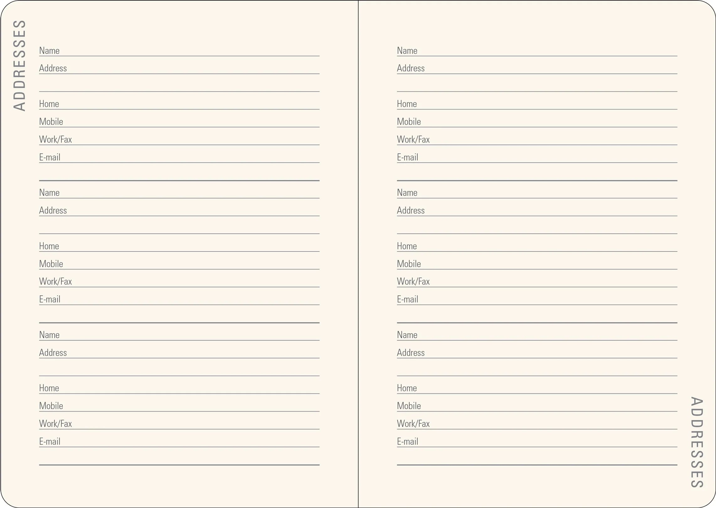 2025 Weekly Planners