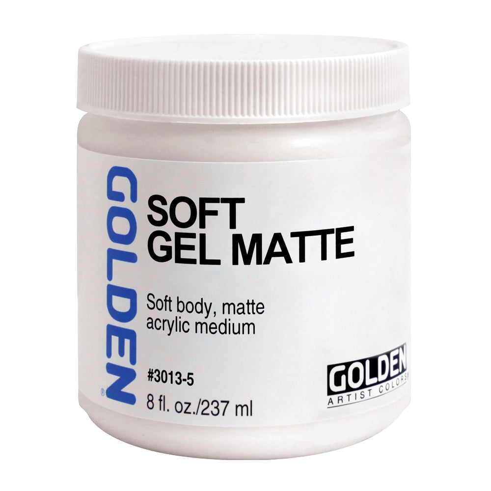 Golden Soft Gel Medium – Matte