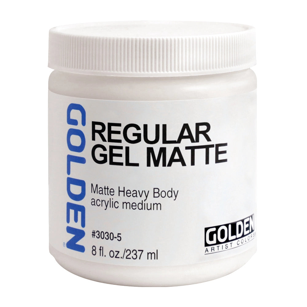 Golden Regular Gel Medium – Matte