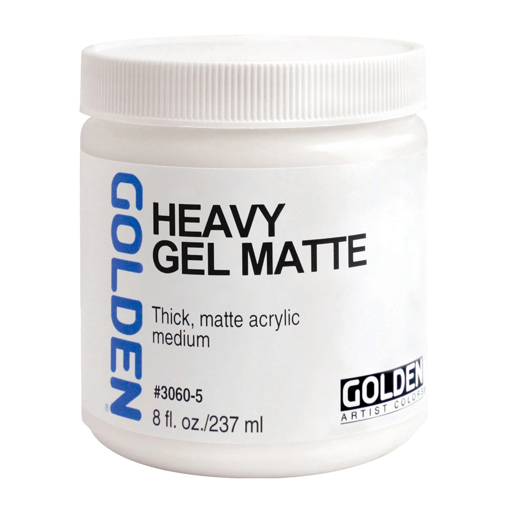 Golden Heavy Gel Medium – Matte