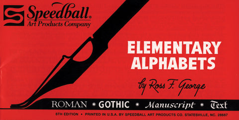 Elementary Alphabets for Calligraphy