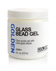 Golden Glass Bead Gel