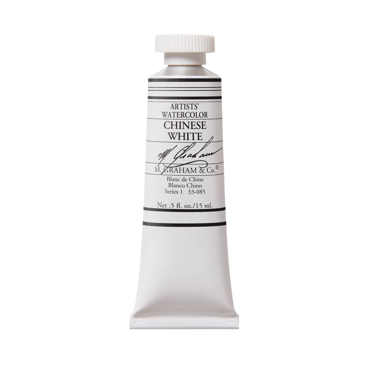 M. Graham Artists' Watercolour - Chinese White, 15 ml tube
