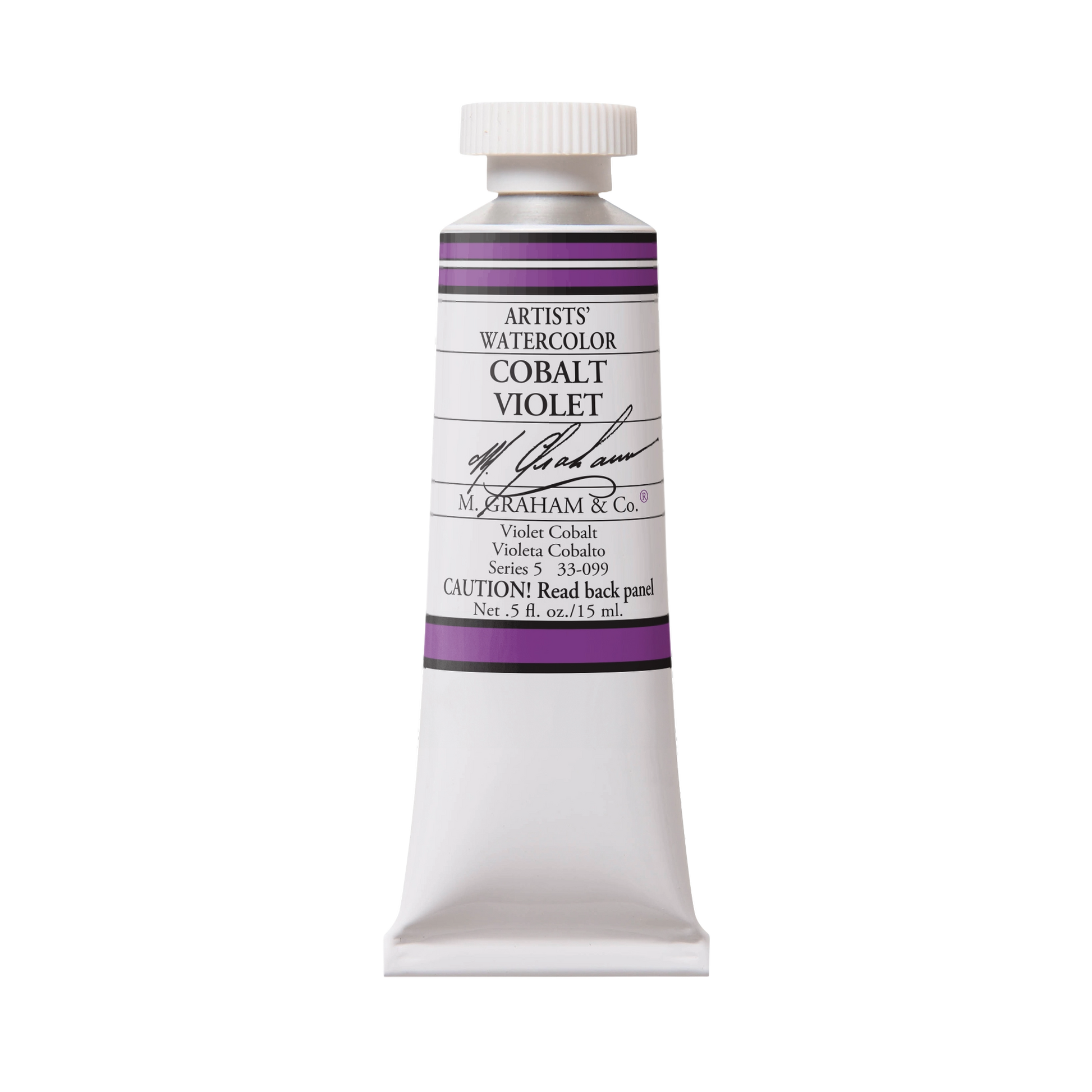 M. Graham Artists' Watercolour - Cobalt Violet, 15 ml tube