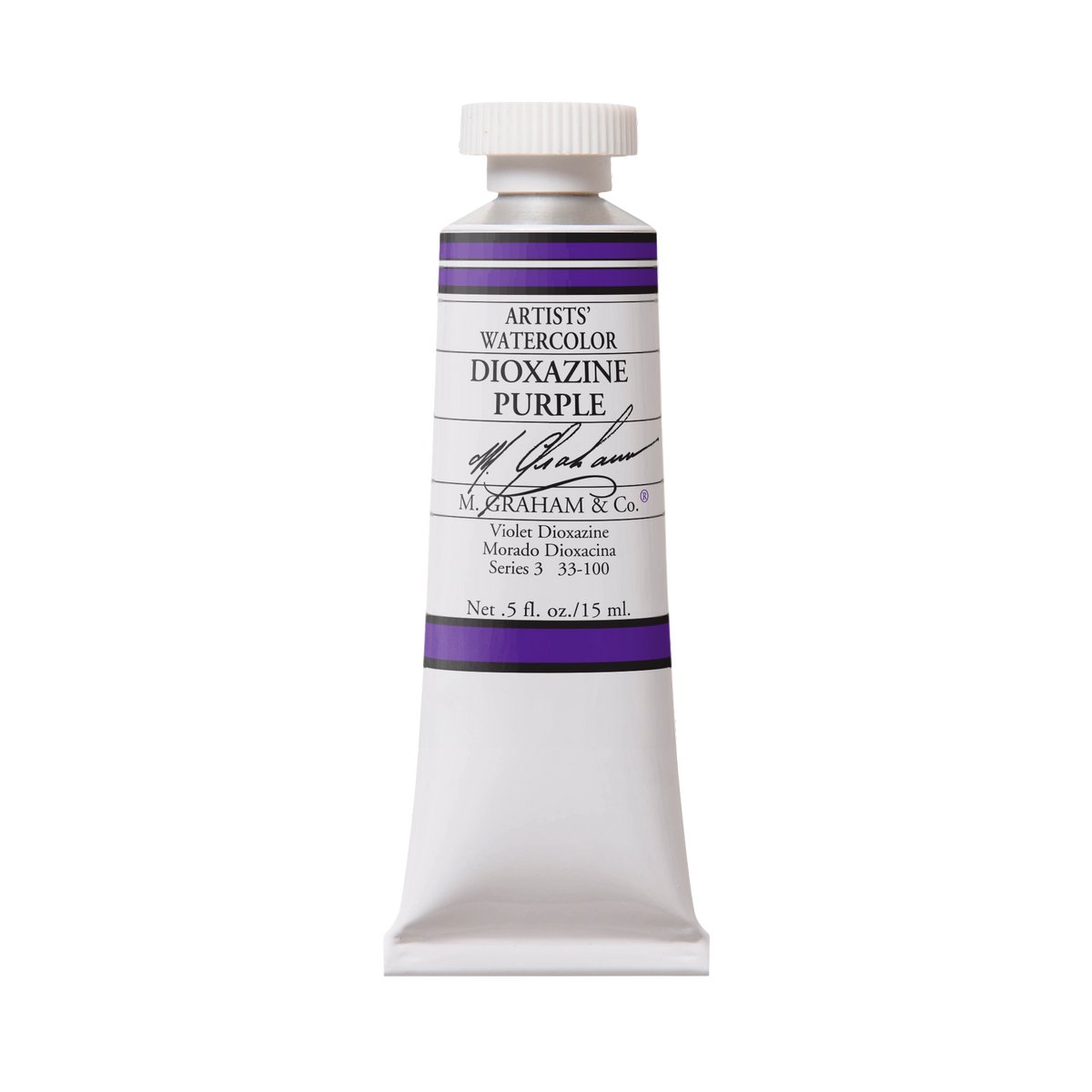 M. Graham Artists' Watercolour - Dioxazine Purple, 15 ml tube