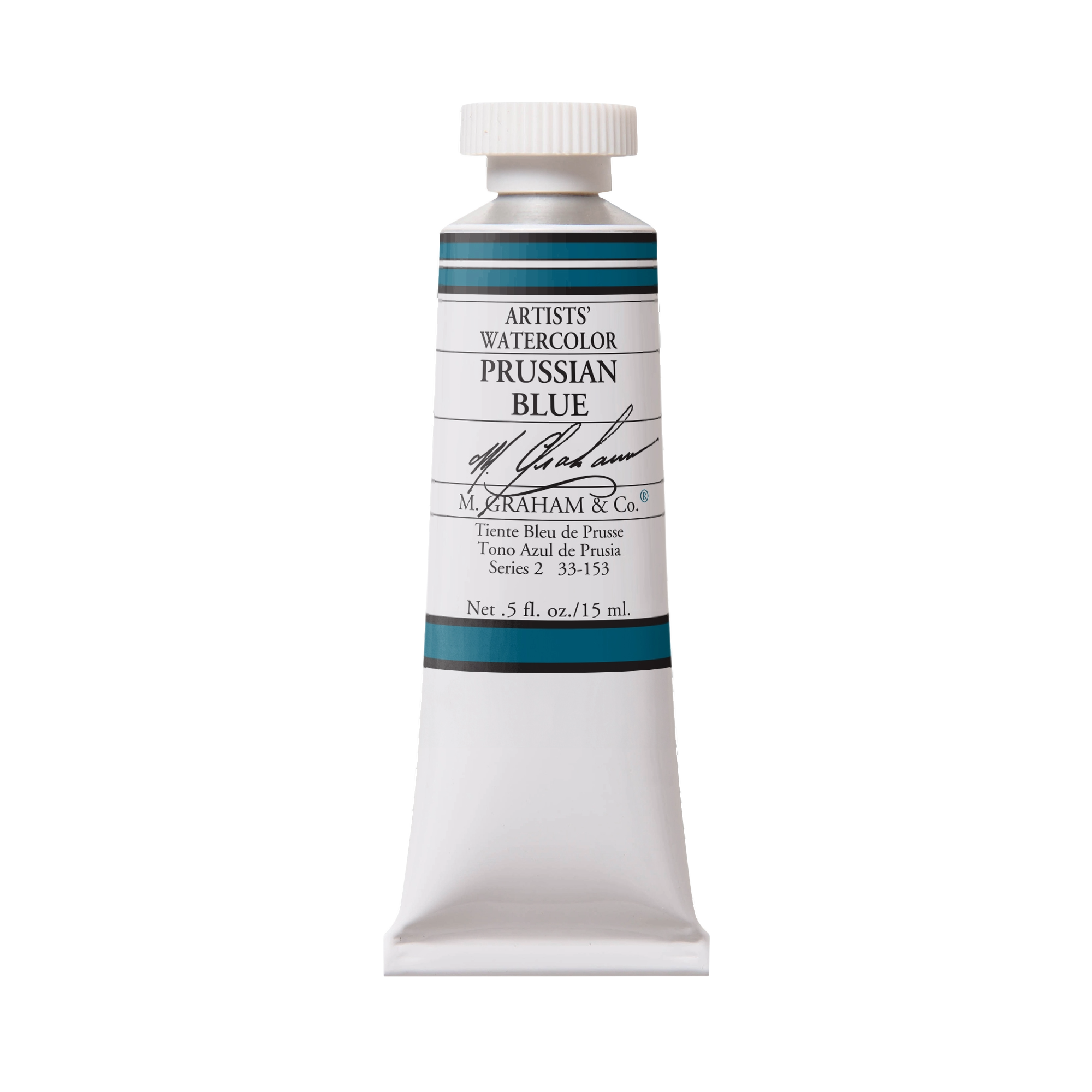 M. Graham Artists' Watercolour - Prussian Blue, 15 ml tube
