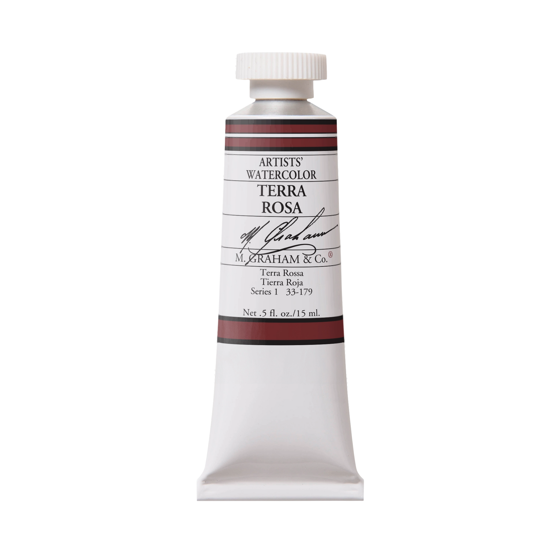 M. Graham Artists' Watercolour - Terra Rosa, 15 ml tube
