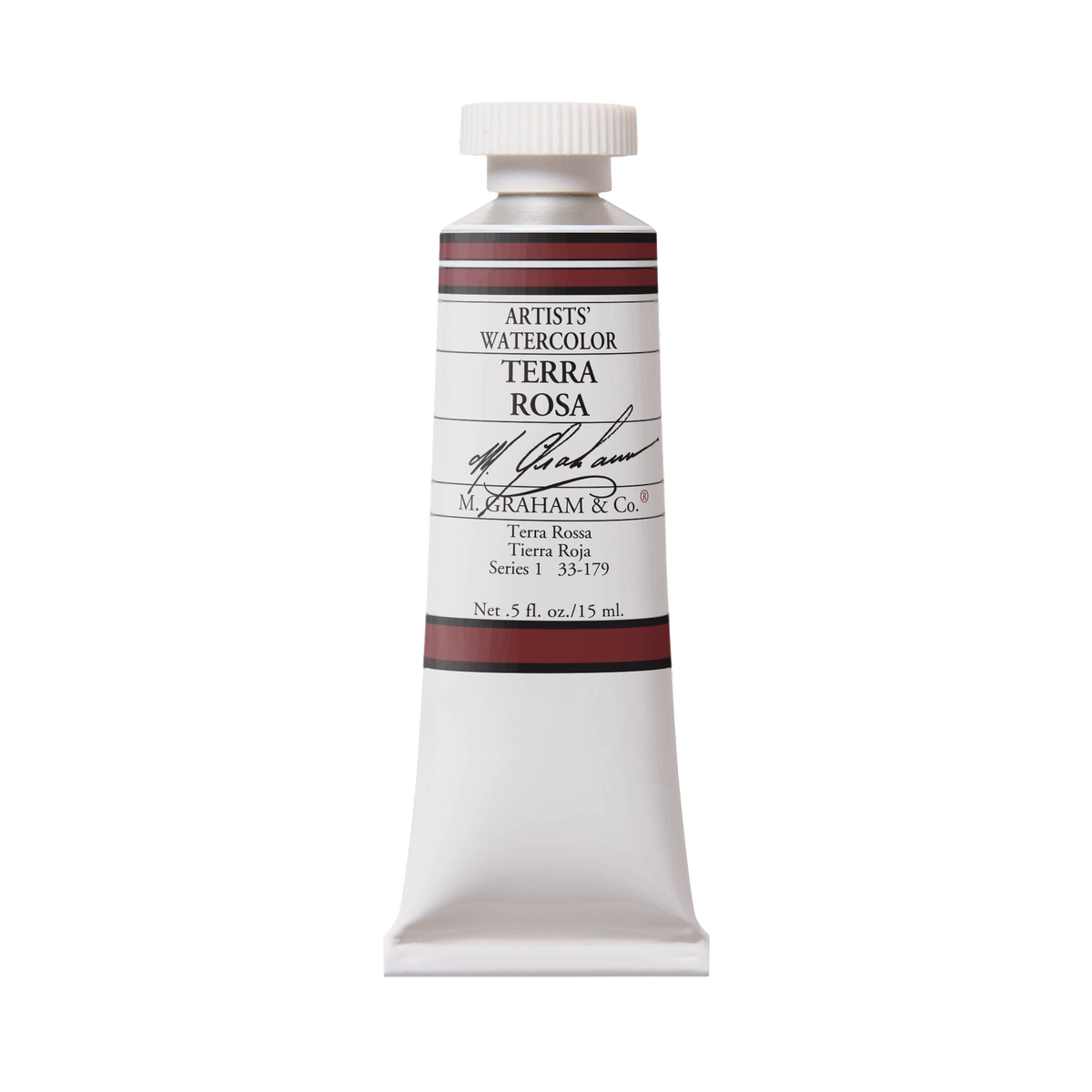 M. Graham Artists' Watercolour - Terra Rosa, 15 ml tube