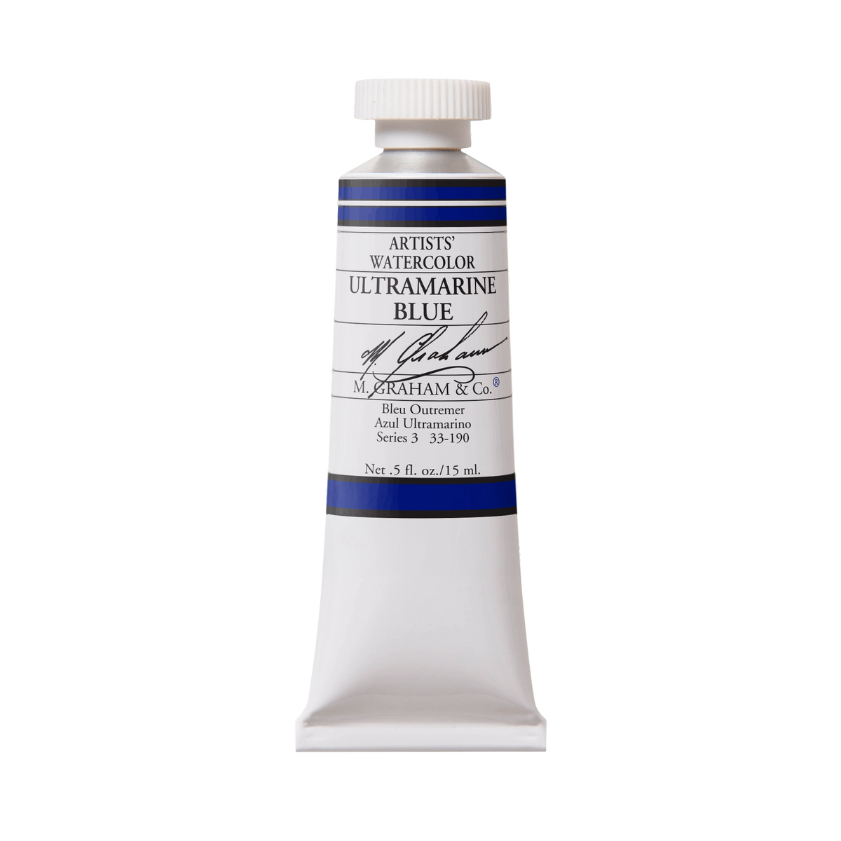 M. Graham Artists' Watercolour - Ultramarine Blue, 15 ml tube