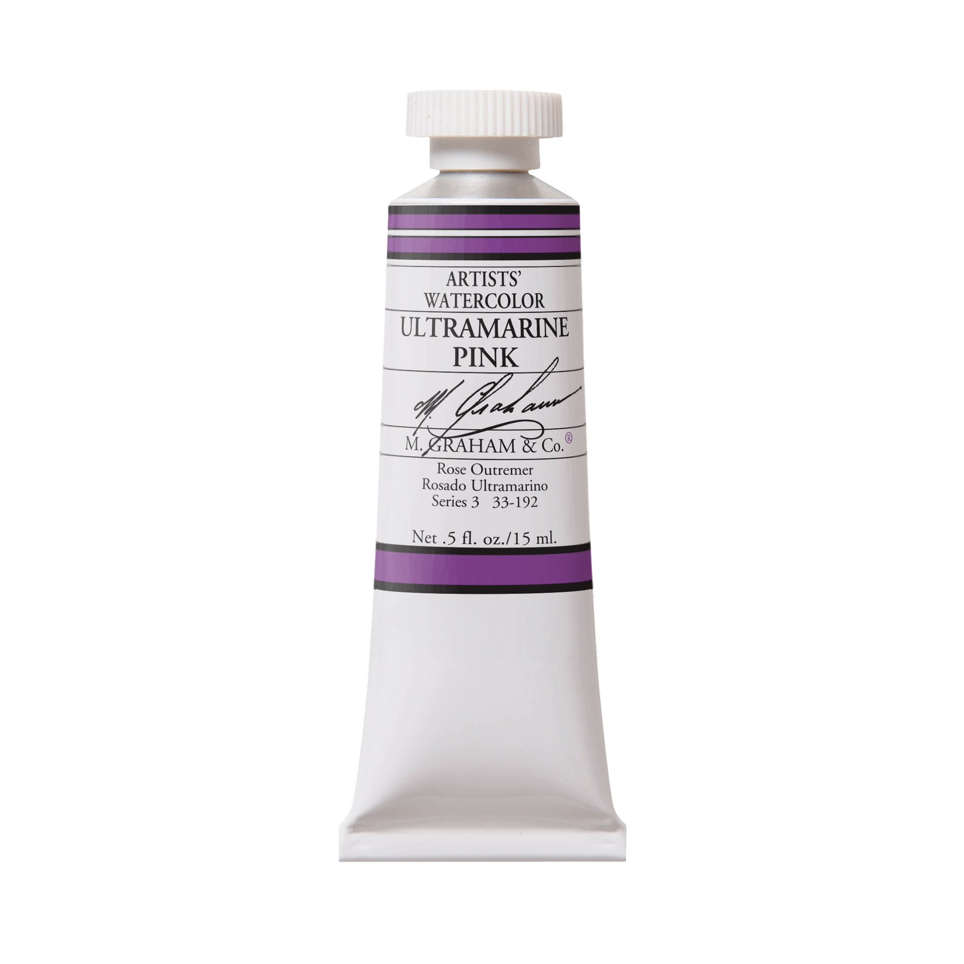 M. Graham Artists' Watercolour - Ultramarine Pink, 15 ml tube