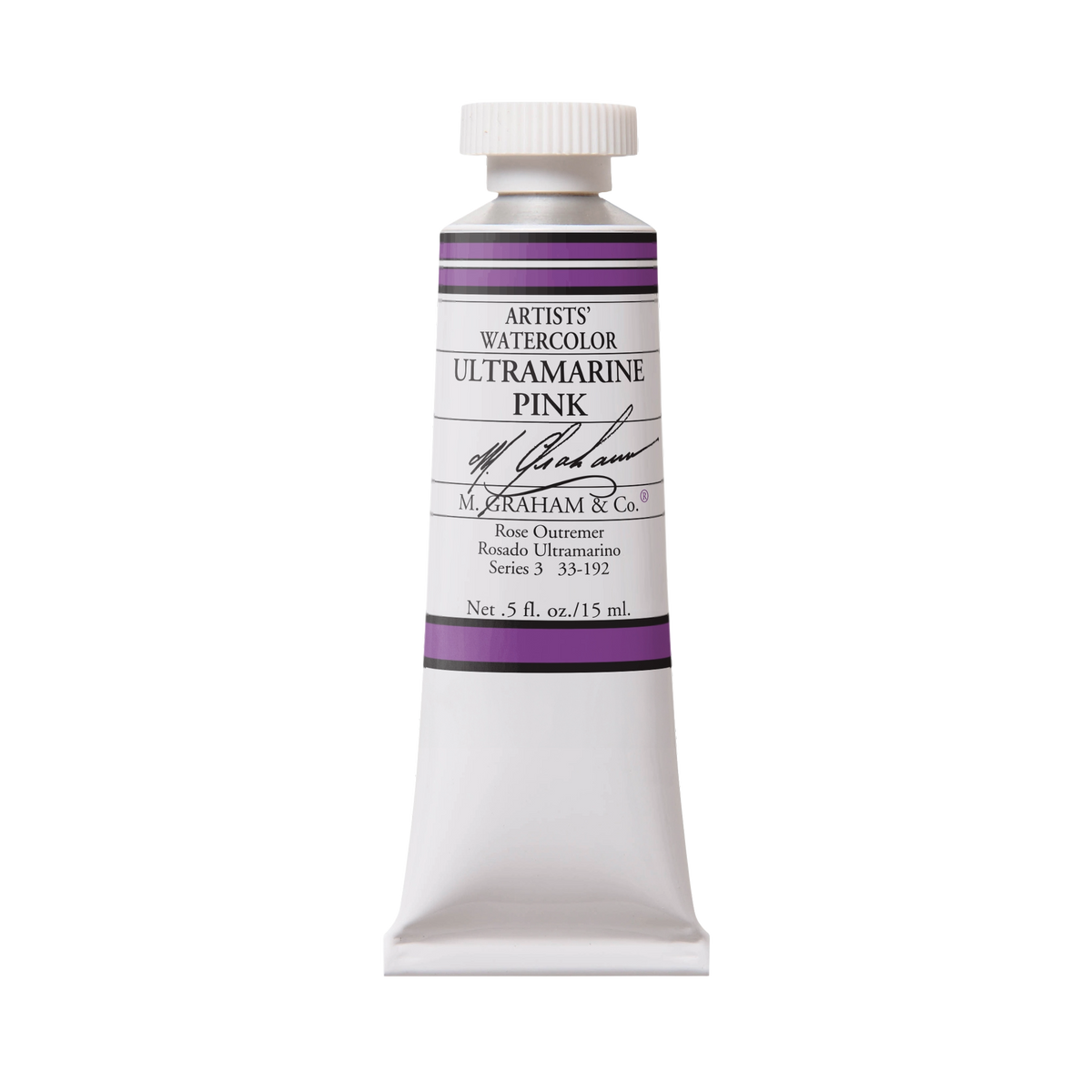 M. Graham Artists' Watercolour - Ultramarine Pink, 15 ml tube