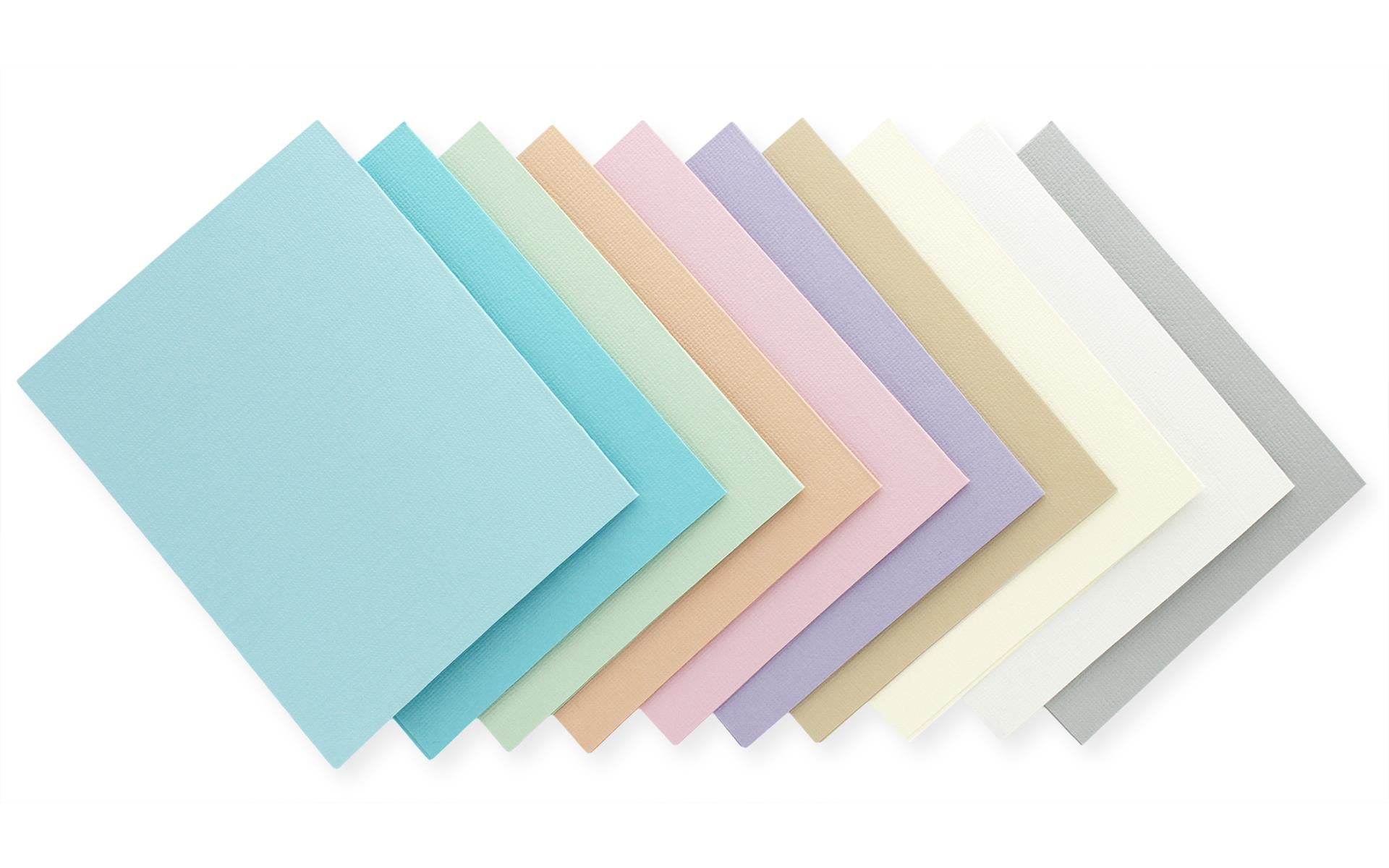 Coloured Card & Envelope 40pk