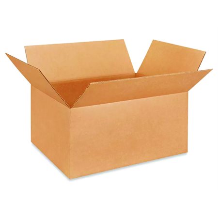 Mitchel Lincoln 32 ECT corrugated cardboard shipping box, 21 x 13.375 x 9.25 in