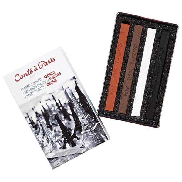 Conte Matchbox Assorted 4-pk