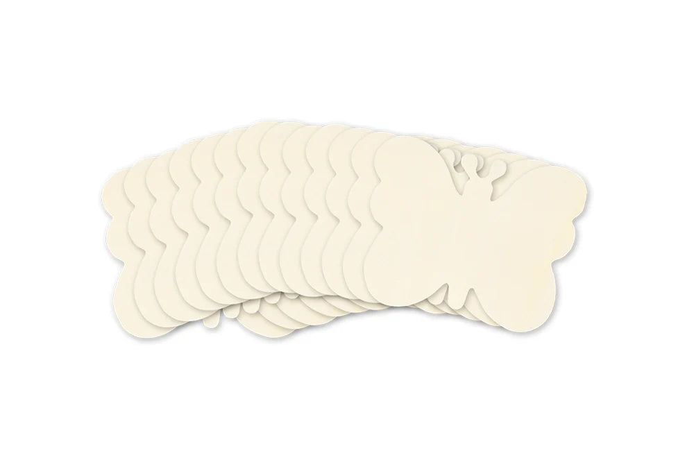 Wood Craft Shapes - Butterflies, 12 Pack