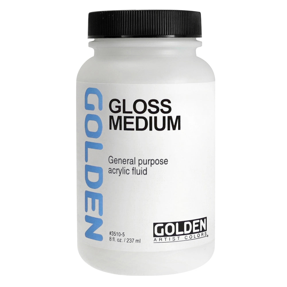 Golden Gloss & Matte Medium – Gloss / 8 oz (237 ml)