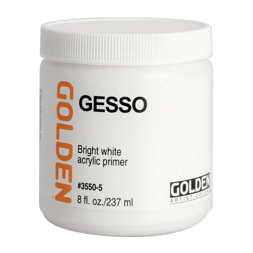 Golden Gesso – White / 8 oz (237 ml)