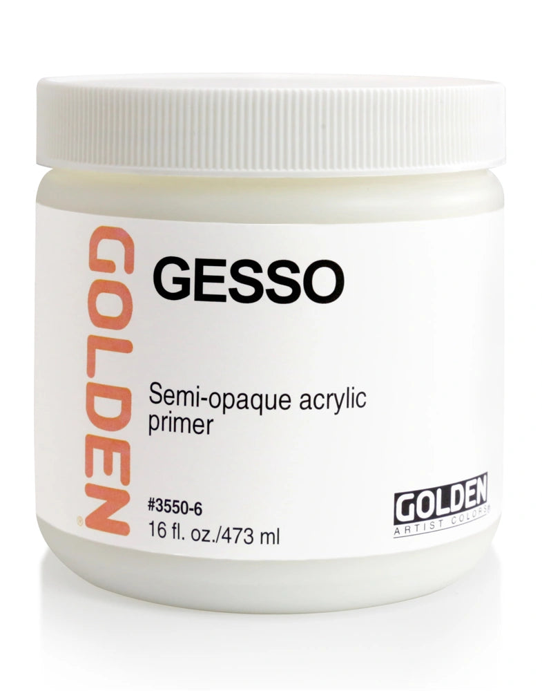 Golden Gesso – White / 16 oz (473 ml)