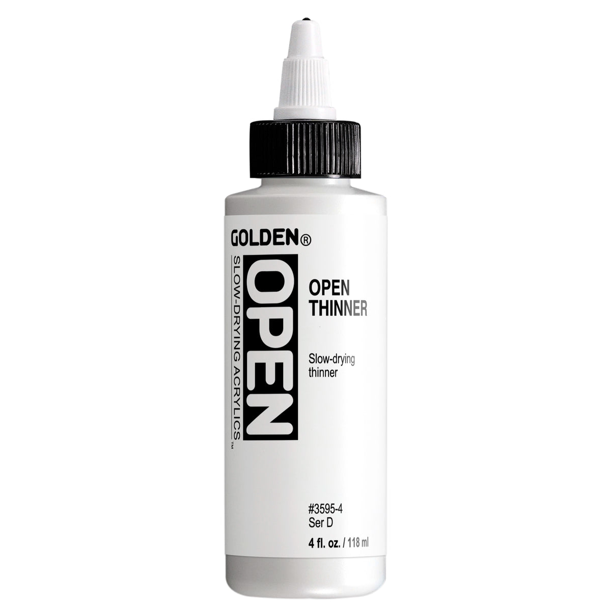 Golden OPEN Thinner, 4 oz (118 ml) bottle