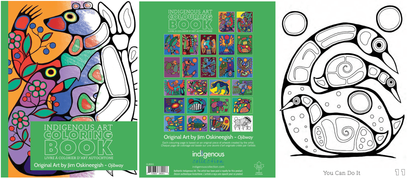 Indigenous Collection Colouring Books