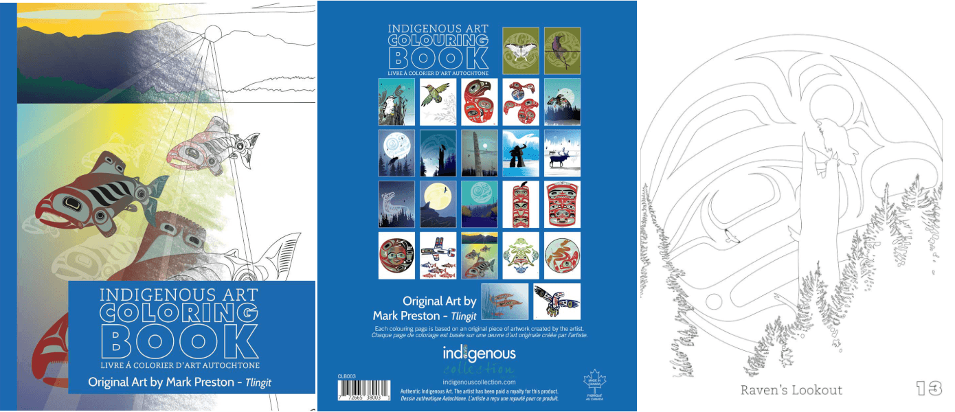 Indigenous Collection Colouring Books