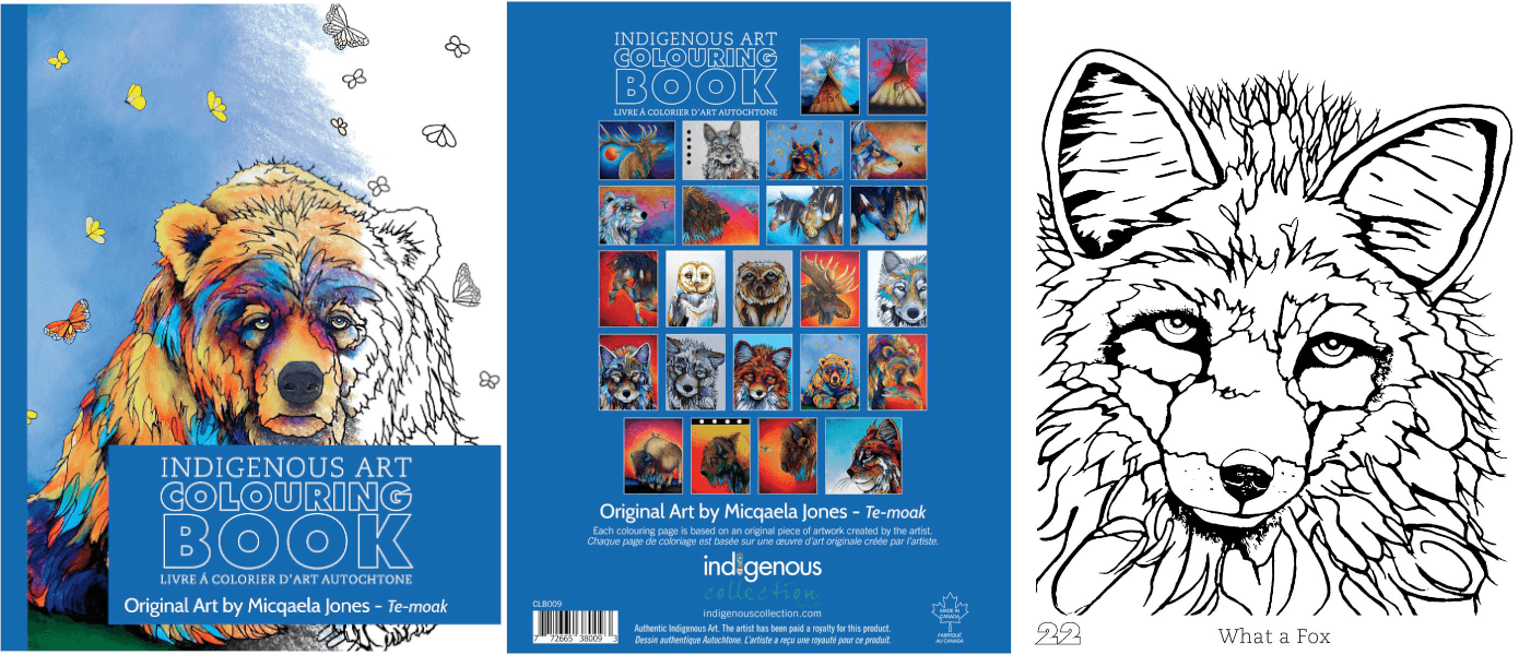 Indigenous Collection Colouring Books