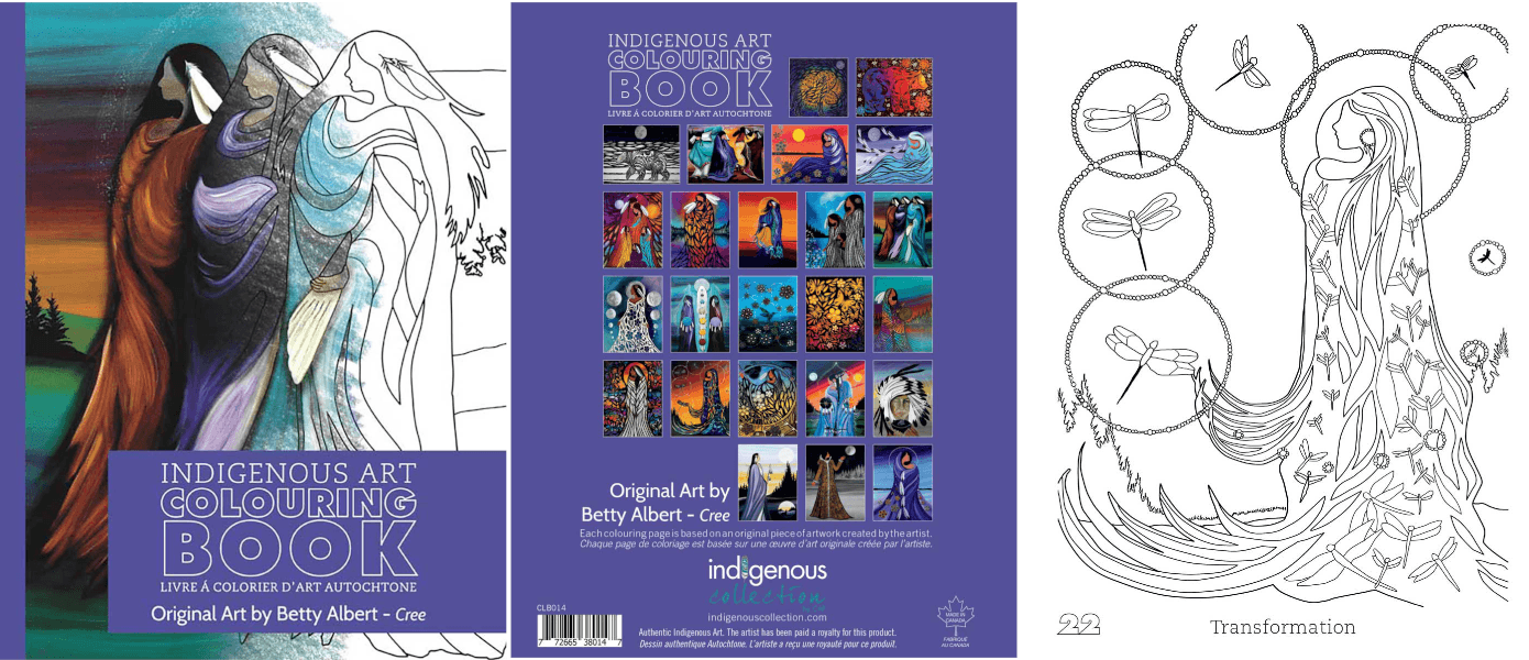 Indigenous Collection Colouring Books