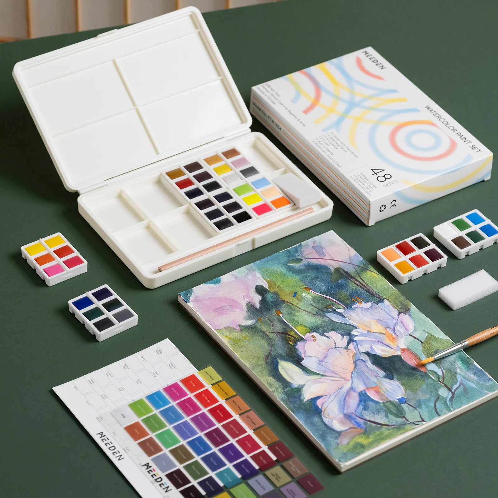 Watercolour Travel 48-set