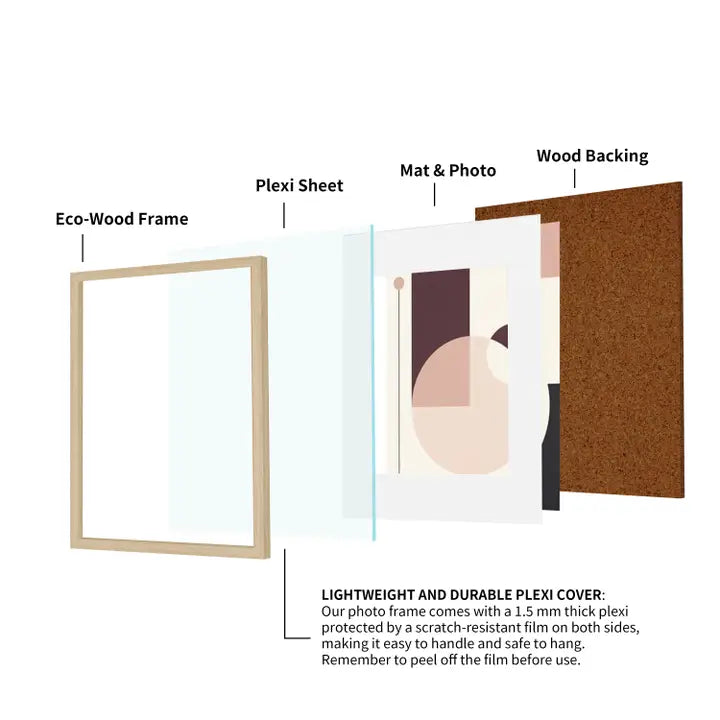 Dryades Wood Veneer Frames