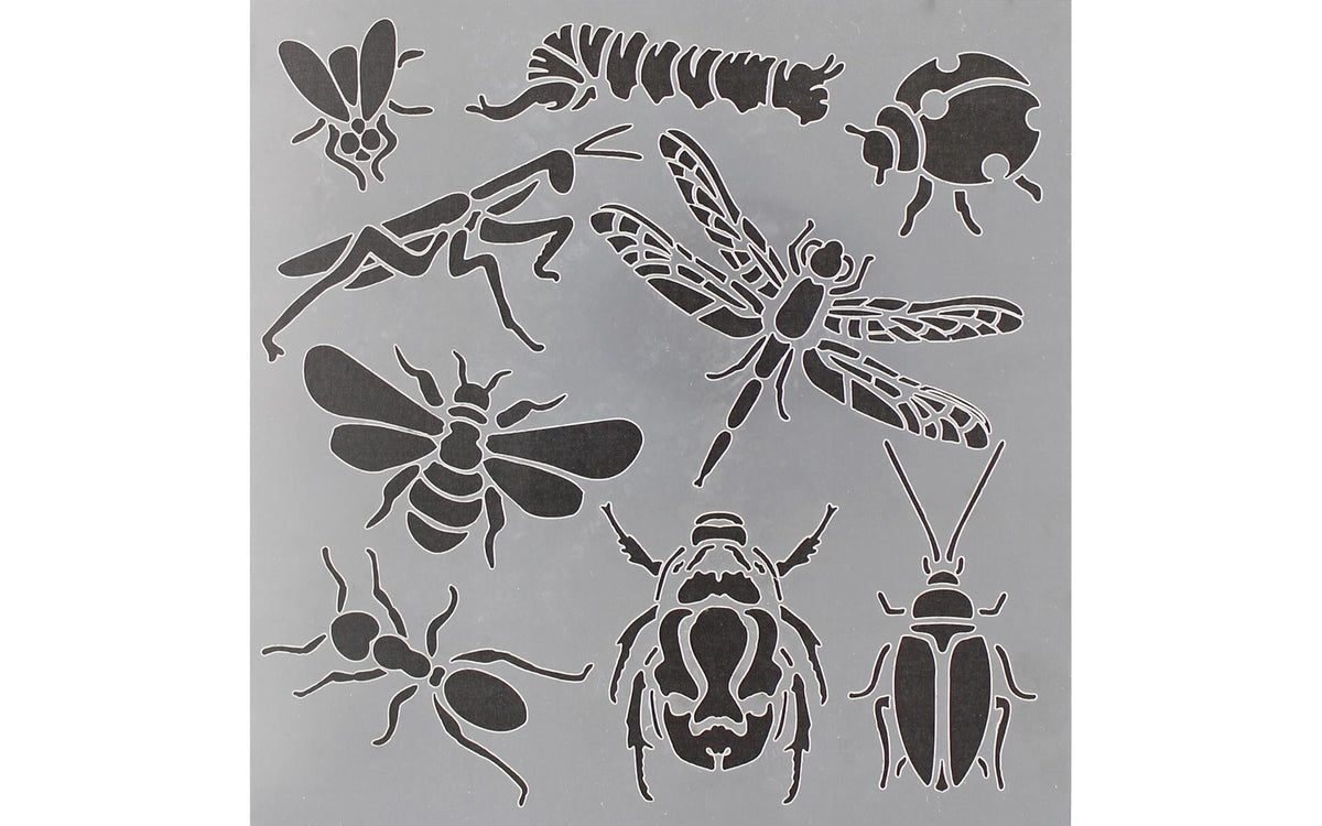 Petersen-Arne PA Essentials Decorative Stencils — 6x6", Reusable