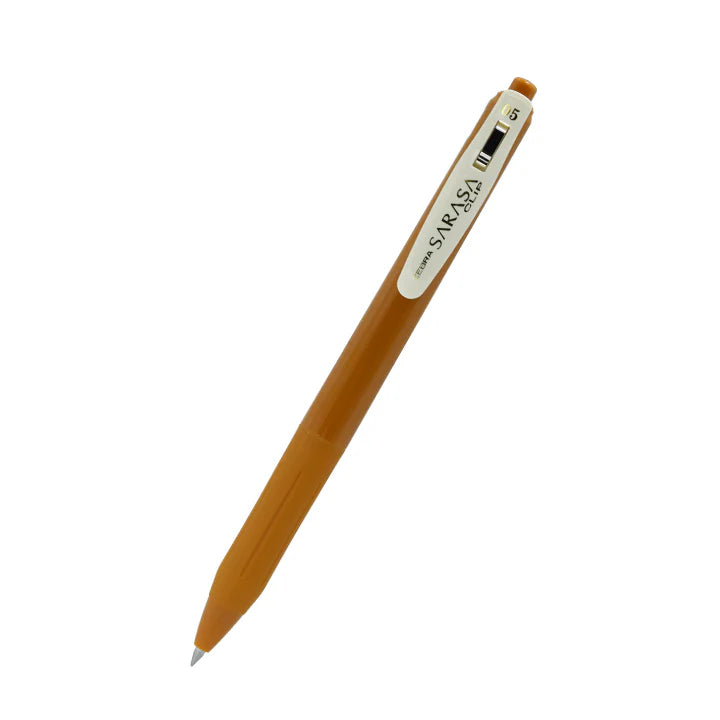 Zebra Sarasa Vintage Gel Pen 0.5mm — Retractable, Muted Colours