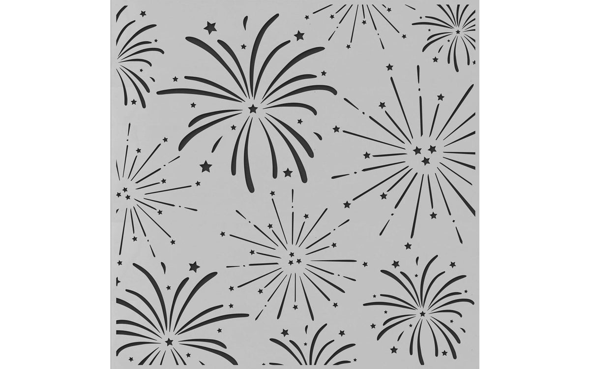 Petersen-Arne PA Essentials Decorative Stencils — 6x6", Reusable