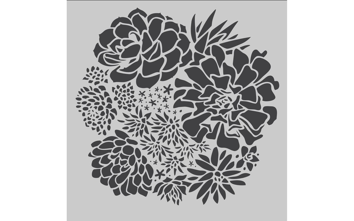 Petersen-Arne PA Essentials Decorative Stencils — 6x6", Reusable