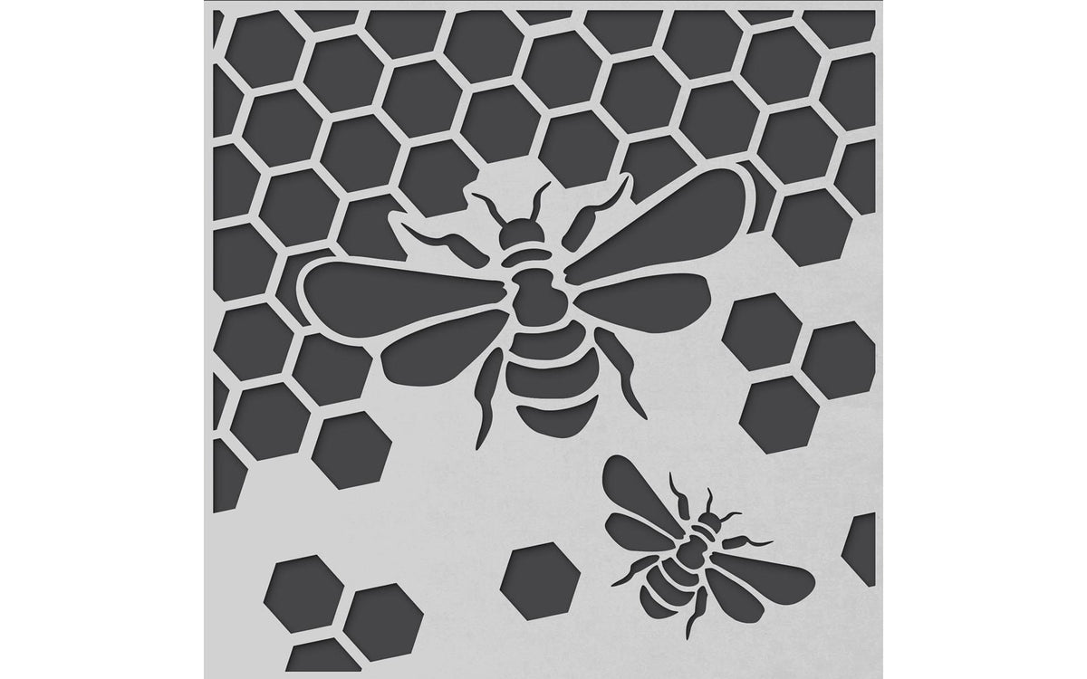 Petersen-Arne PA Essentials Decorative Stencils — 6x6", Reusable