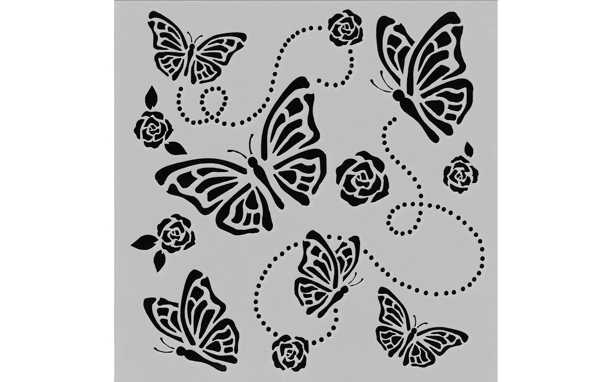 Petersen-Arne PA Essentials Decorative Stencils — 6x6", Reusable