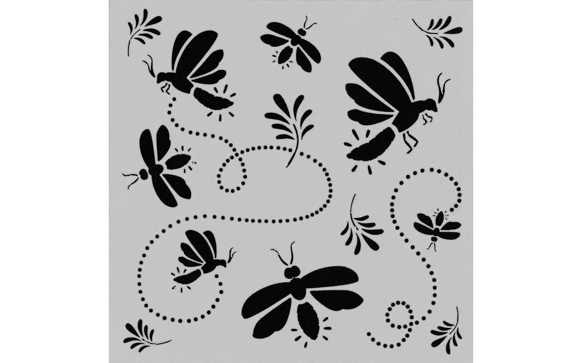 Petersen-Arne PA Essentials Decorative Stencils — 6x6", Reusable