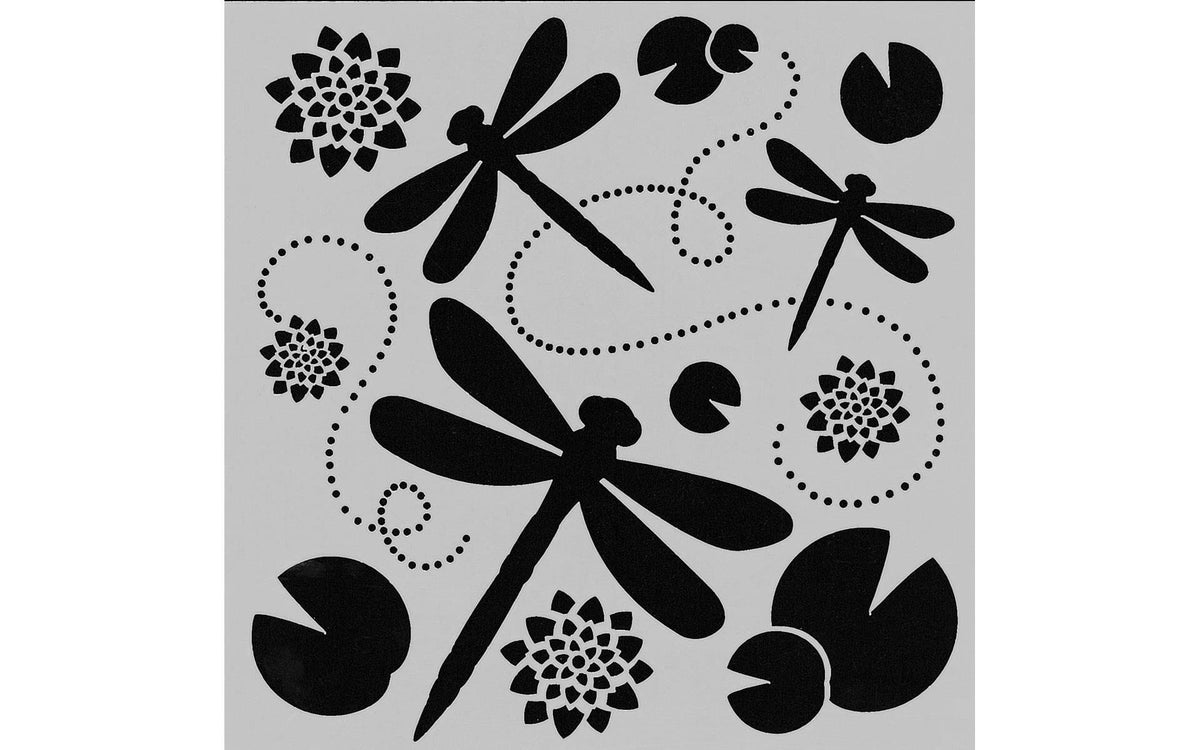 Petersen-Arne PA Essentials Decorative Stencils — 6x6", Reusable