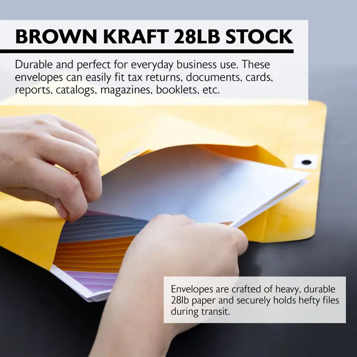 Envelope 10 x 13 Clasp 3 Pack