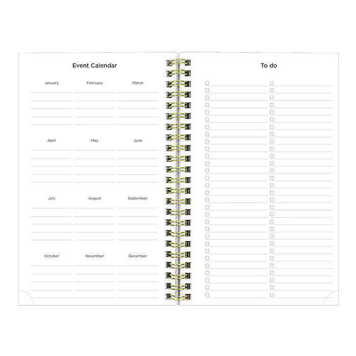 Blueline Blossom Academic Weekly Planner 13-Month July–July 8"x5"
