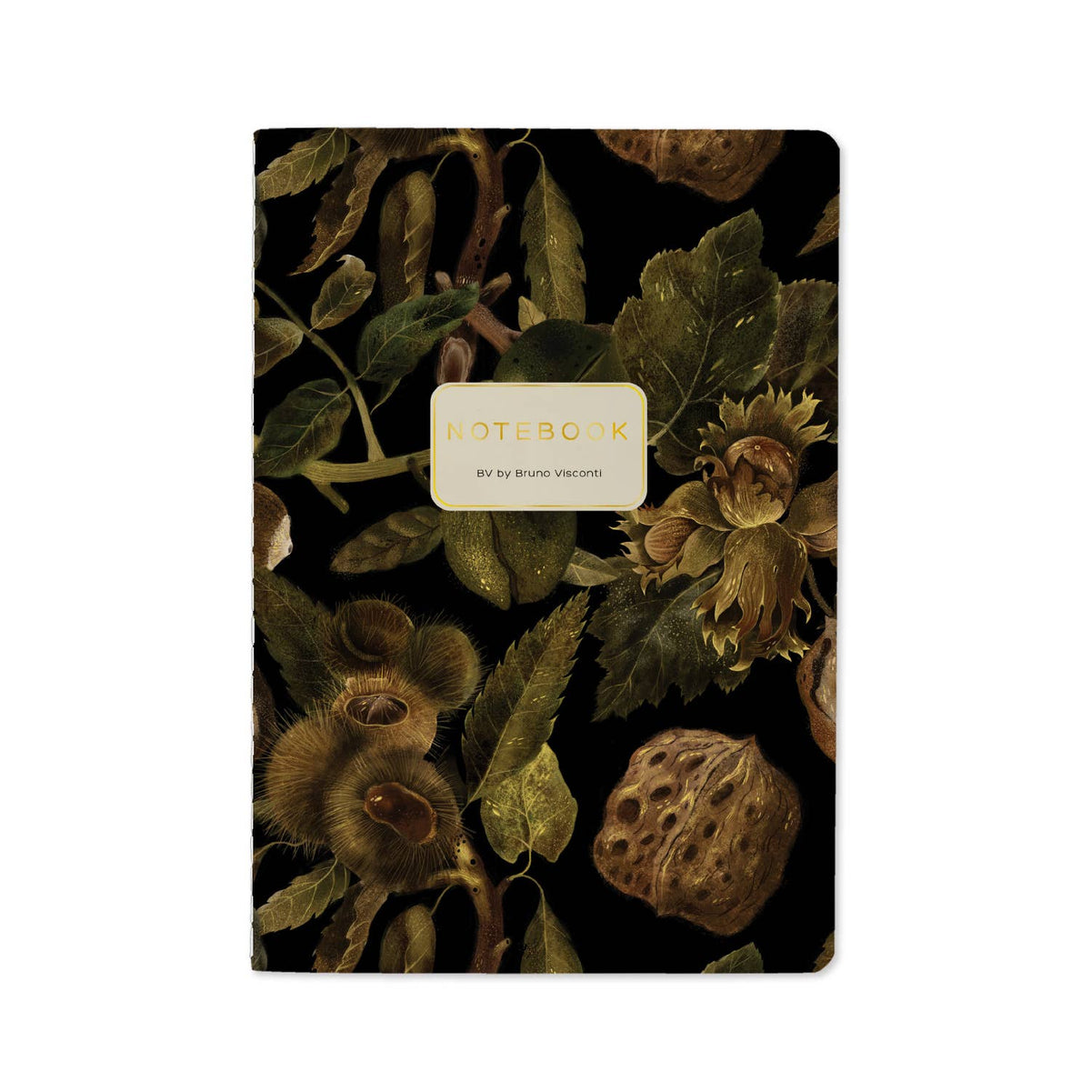 Bruno Visconti Forest Flora lined notebook, cover