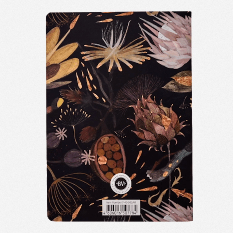 Bruno Visconti Night Flowers lined notebook, image 4