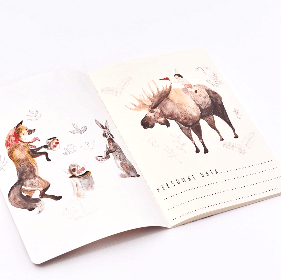 Notebook - Forest Animals